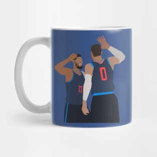 Russell Westbrook and Paul George Mug